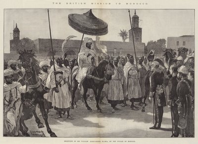 La misión británica a Marruecos de Richard Caton Woodville junior